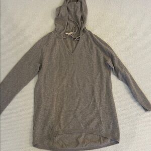 Tan Hooded Sweater by “the cashmere project”